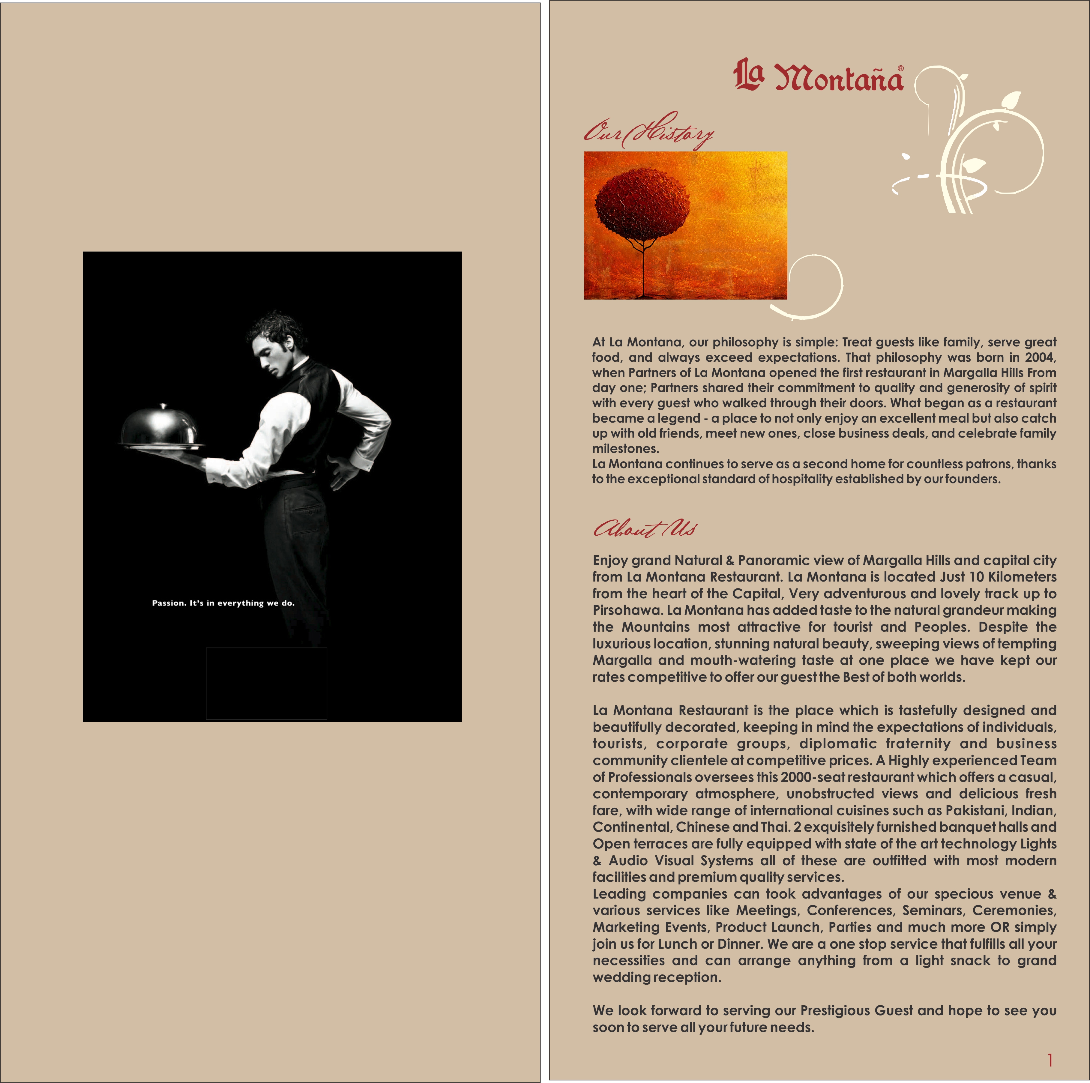 Menu Design